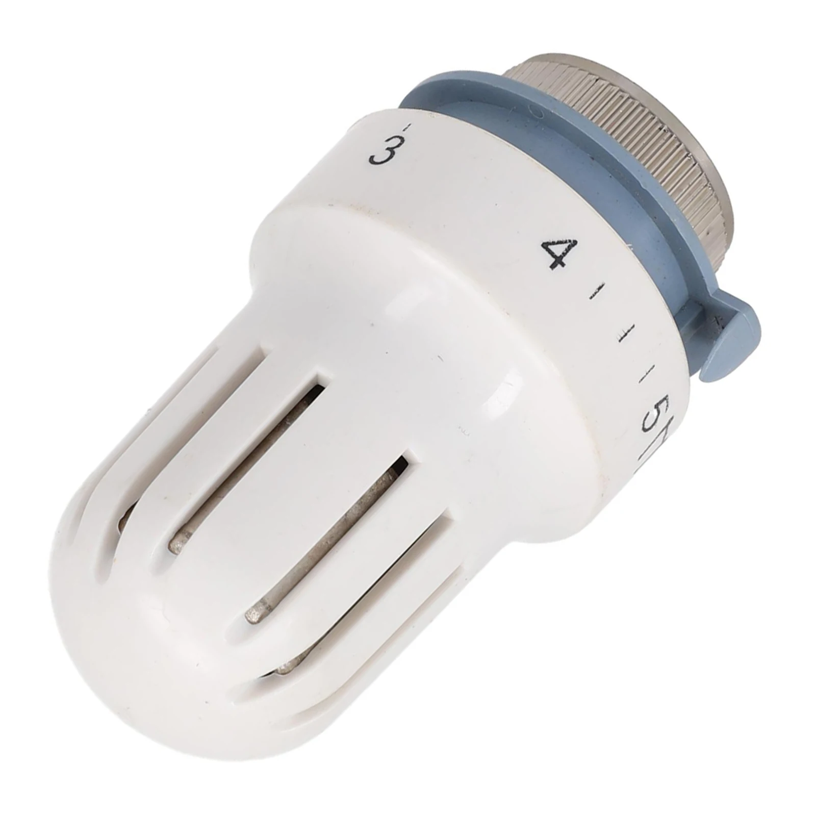 1pcs Radiator Thermostatic Head Heater Plastic Alloy Control Thermostat Heating Valve Tool White Home Valvefor Room Temperature.
