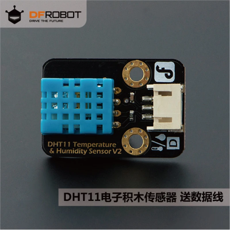 

Совместим с электронным строительным блоком Arduino DHT11, цифровой датчик температуры и влажности с кабелем для передачи данных