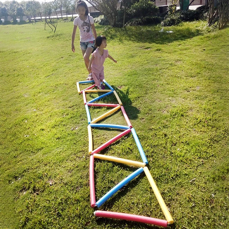 

Children Outdoor Sports Toys Sponge Fun Skipping Hopscotch Ladder House Game Sense Training Body Intelligent Exercise Equipment