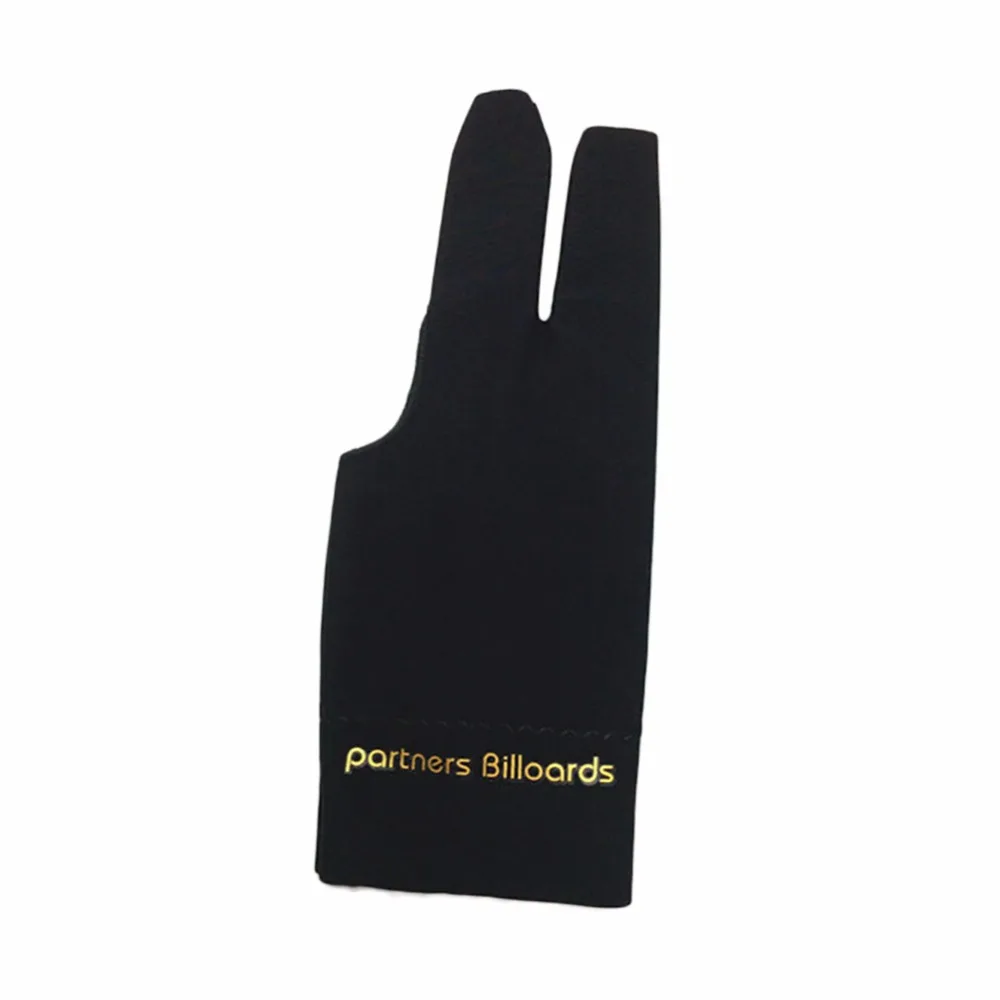 Cue Pool Shooters Open 3 Fingers Glove Billiard Gloves Snooker Gloves Print Letter High Quality Billiard Accessories fingerless gloves fingerless gym gloves