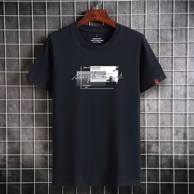 Desfrute de Estilo e Conforto Máximos com a Nova Camiseta Masculina de 2024 6 Camiseta masculina confortável e elegante