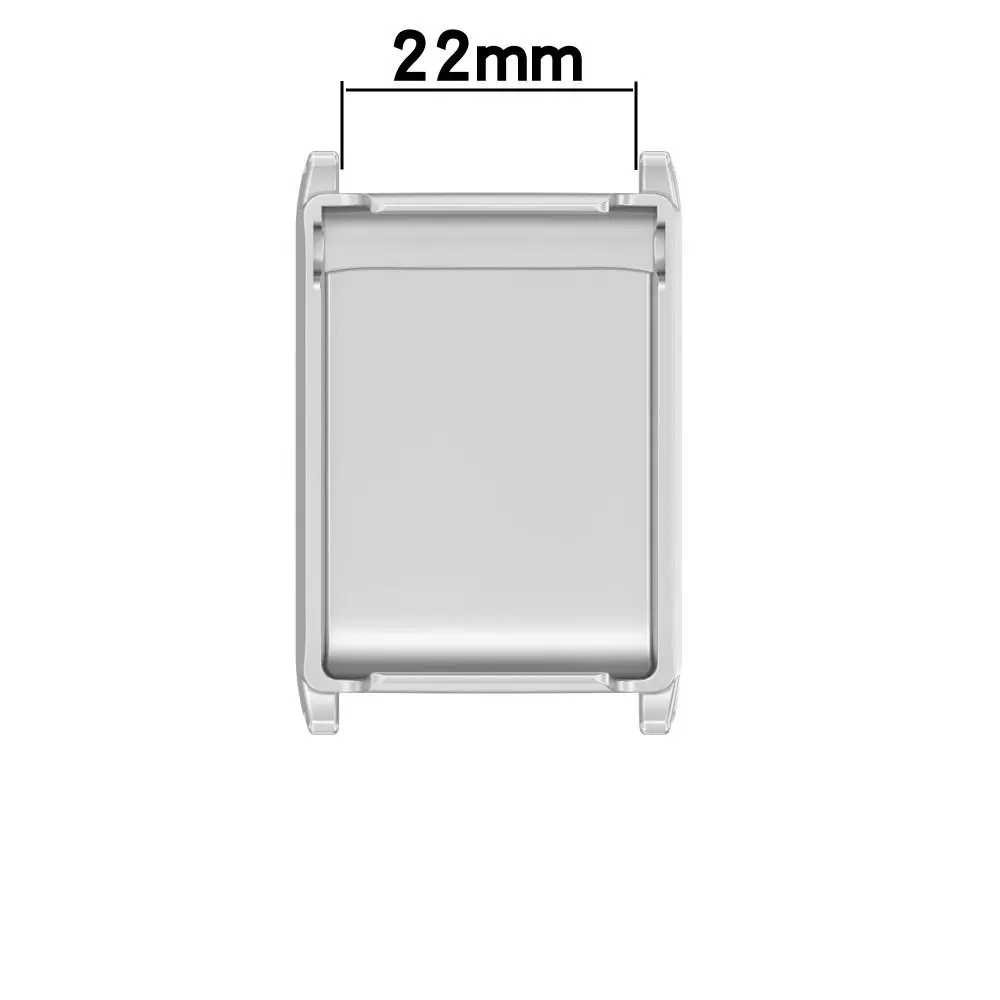Adaptateur Bracelet 22mm Pour Whoop 4.0 - Boîtier De Protection En PC, Anti-chocs, Noir