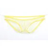 Men's underwear, gauze bag, low rise Briefs, solid color, European code C-034 4