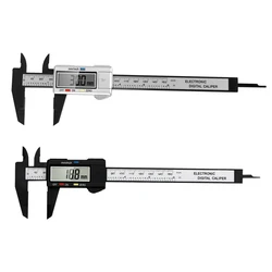 Pied à coulisse numérique LCD, outil de mesure du diamètre intérieur et extérieur 0 150mm, pour le travail du bois 