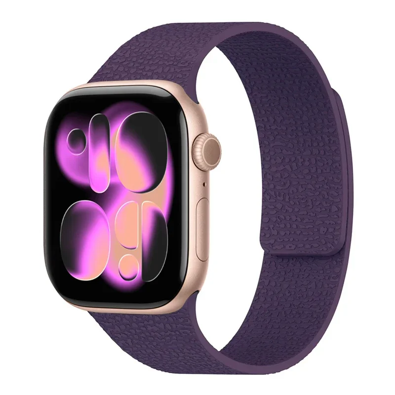 Magnetic Silicone Sport Strap for Apple Watch - 2025 Collection