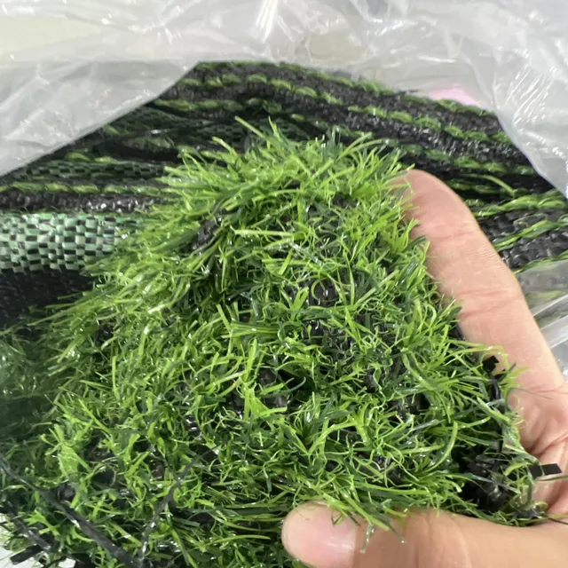 200*200 Cm -Es Mesterséges Fűszőnyeg Szőnyeg Zöld Hamis, Szintetikus Kerti Táj Fűnyíró Mat Gyep Udvar Barkácsolás Dekoráció - Image 3