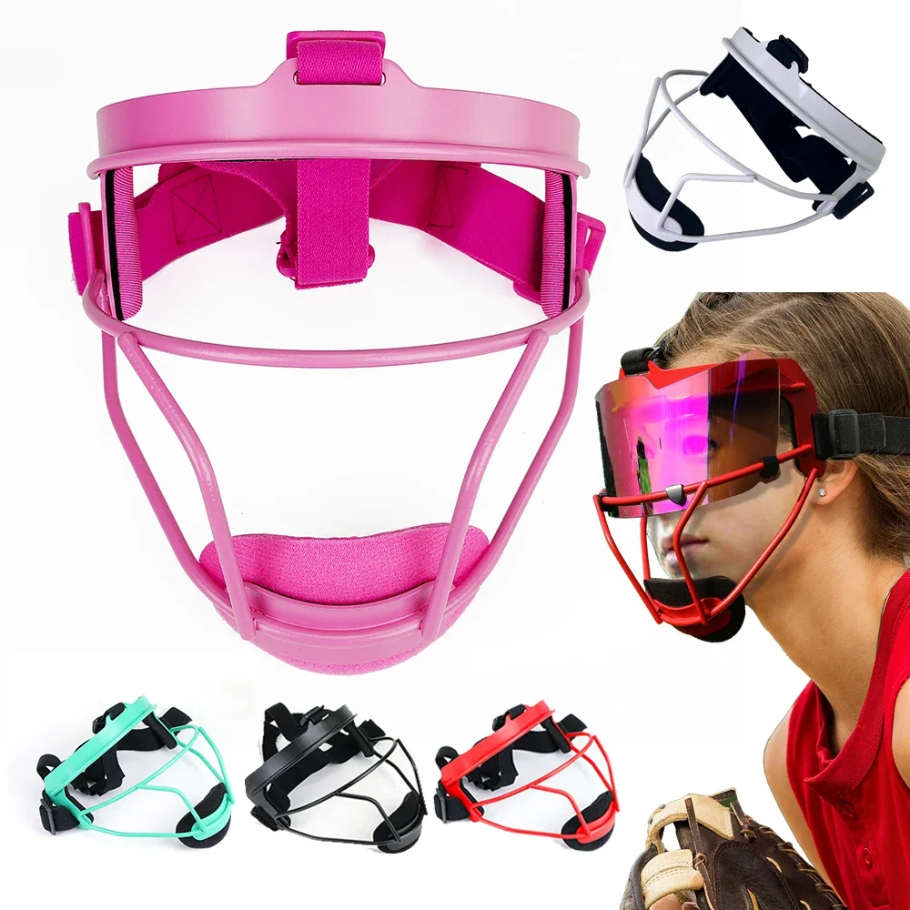 Defense Softball Fielders Mask Softball Visor Face Mask Baseball Lightweight Protective Sport Equipment For Adluts&Youth