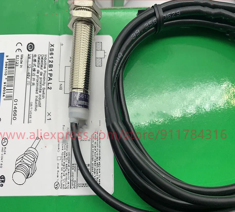 

3pcs New High quality schneider assurance proximity switch XS612B1PAL2 XS612B1PAL5 XS612B1PBL2 XS612B1NBL2