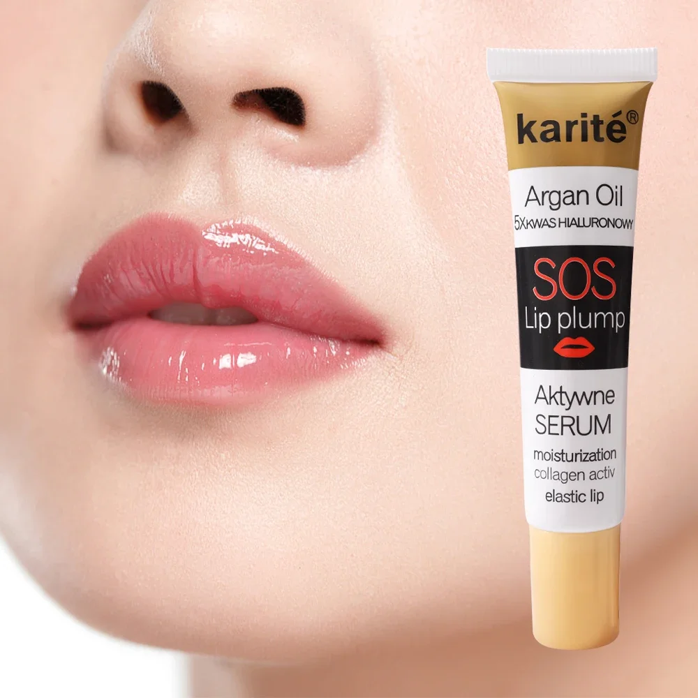 Instant Volumising Lip Plumper Serum Moisturizing Lips Repairing Mask Reduce Lip Fine Lines Collagen Lip Plumper Oil Gloss Care 5