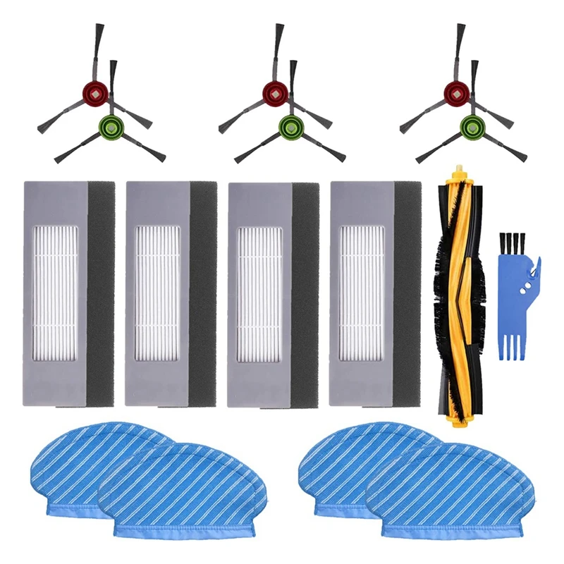 

Filters Main Side Brushs Mop Replacement Parts For Ecovacs Deebot OZMO 920 950 Yeedi 2 Hybrid Vac Robot Vacuum Cleaner