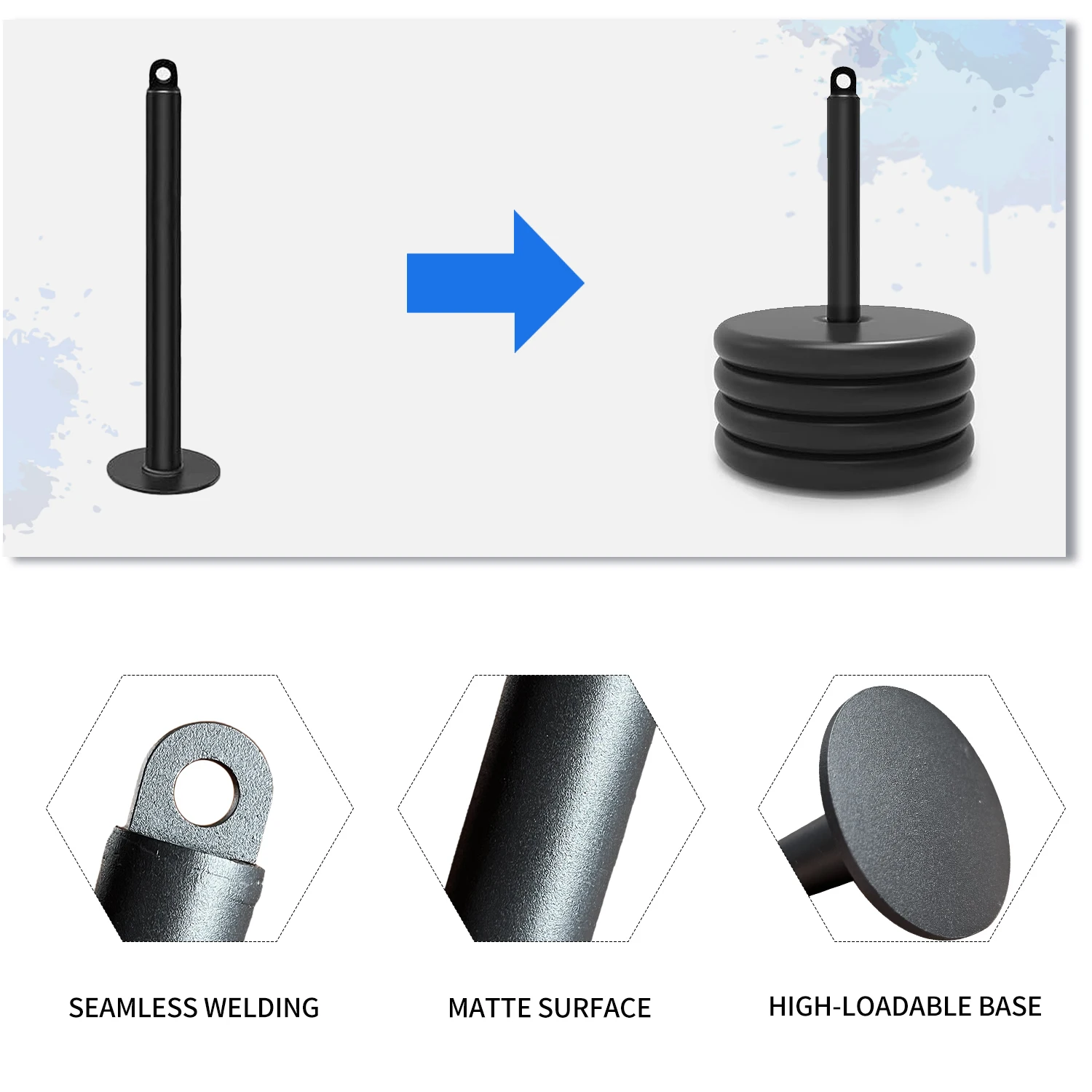 Fitness Load Bearing Pin for Weight Lifting & Home Gym Equipment