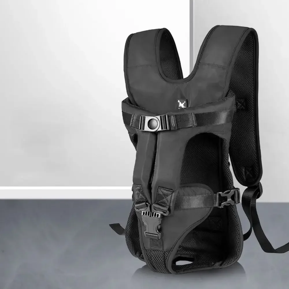 Hands Free Pet Front Backpacks Oxford Adjustable Dog Carrier Backpacks Breathable Puppy Carring Bags Dog Outgoing Bag Outdoor