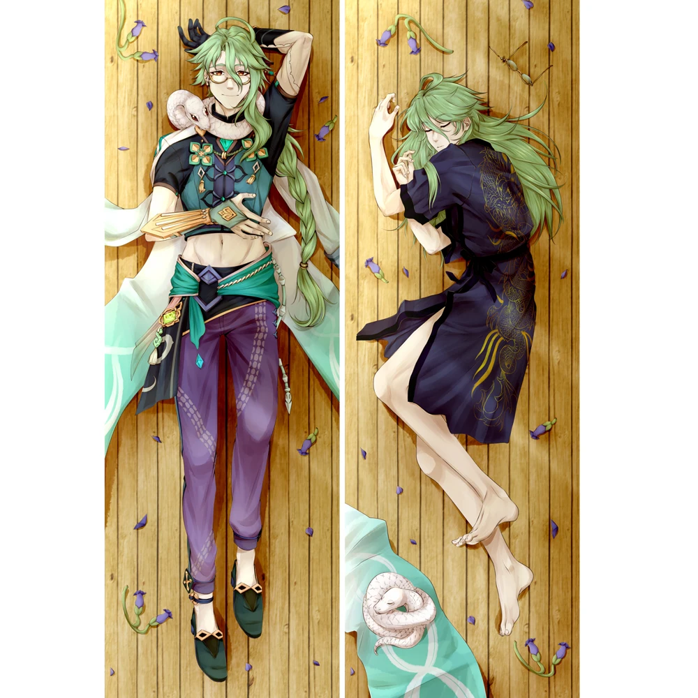 

Anime Dakimakura Pillowcase Genshin Impact DIY Personalized Home Bedding Hugging Body Pillow Cover Case Dropshipping