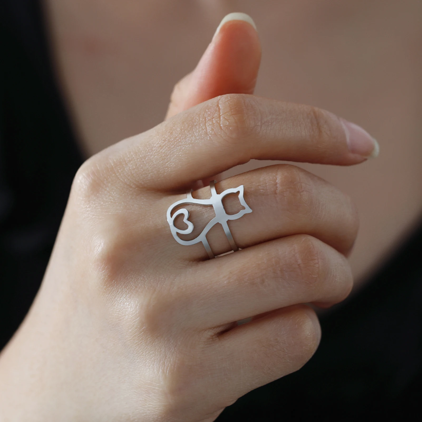 Cute_Moon_Cat_Kitten_Adjustable_Rings_for_Women_Stainless_Steel_Animal_Pet_Open_Ring_Jewelry_-_PeticaDeals