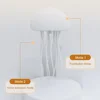 Cartoon Dancing Jellyfish Night Light RGB Gradient Cute Jellyfish Bedside Lamp Voice Control Type-C Charging LED Night Lamp 4