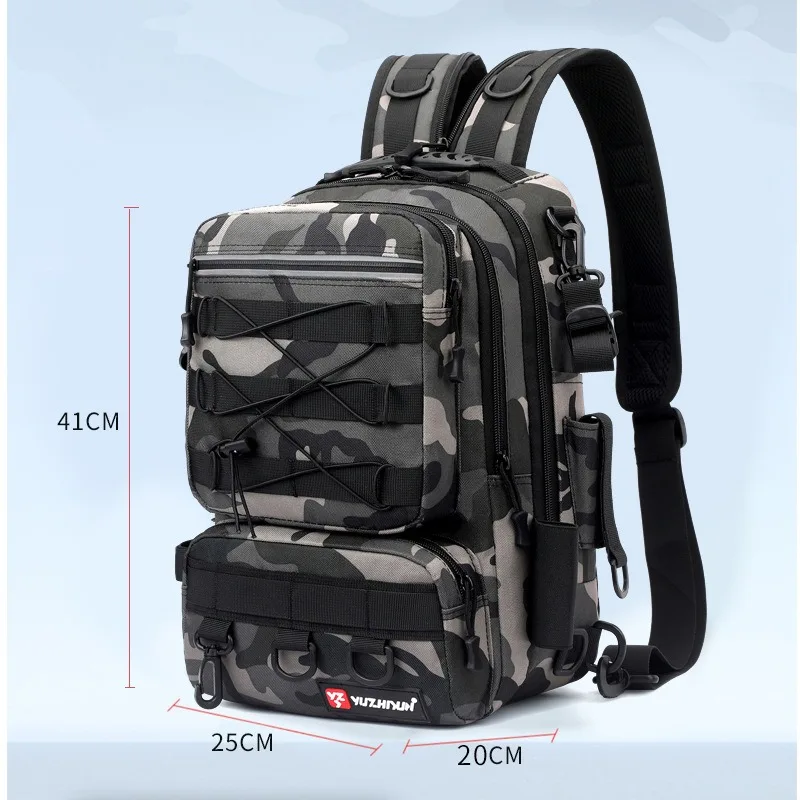 Camouflage Lure Fishing Bags Multi-functional Backpack Outdoor