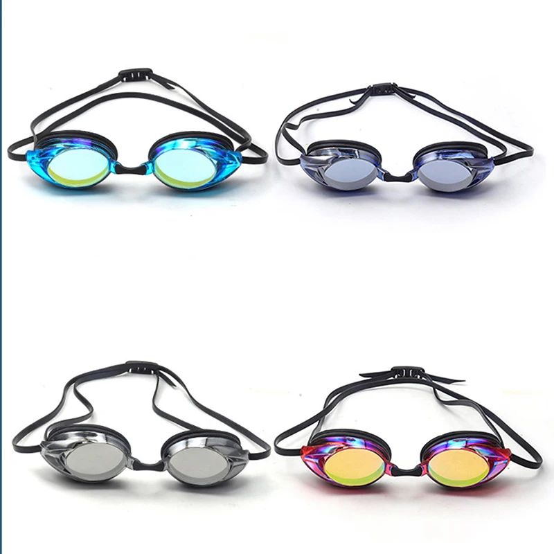 Masque de natation professionnel unisexe anti-buée et protection UV pour adultes - étanche