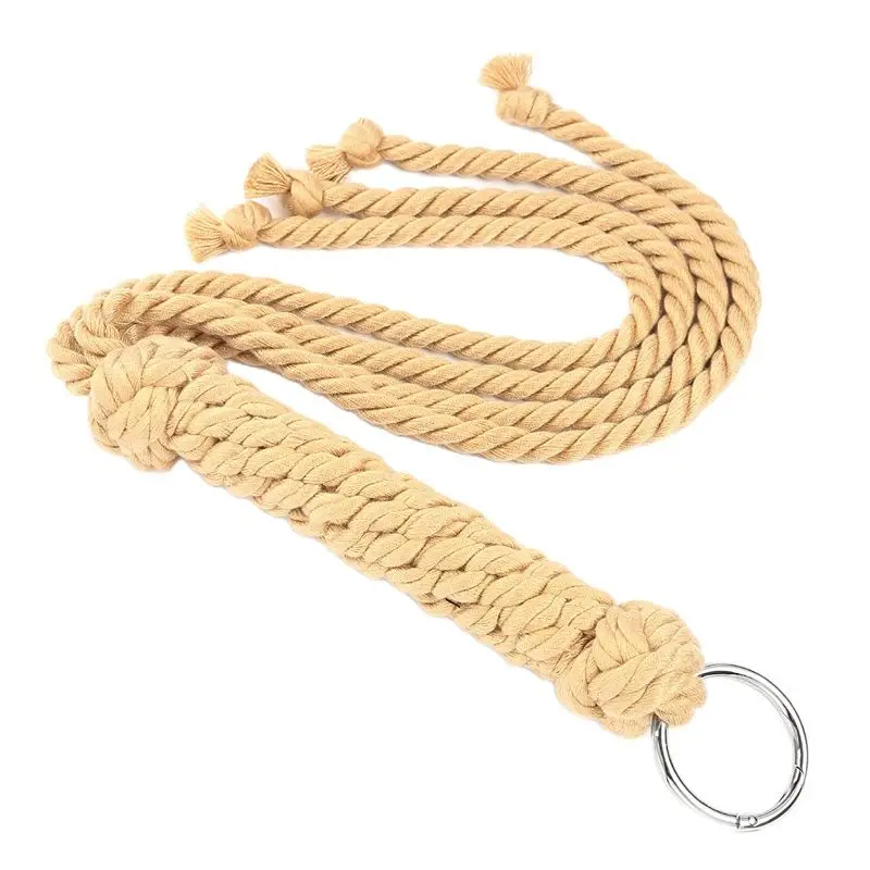 Soft Cotton 60cm Rope Whip Erotic Fetish Spanking BDSM Bondage Sex Toys Flogger Adult Games Whip Sex Coupl_voghion.com