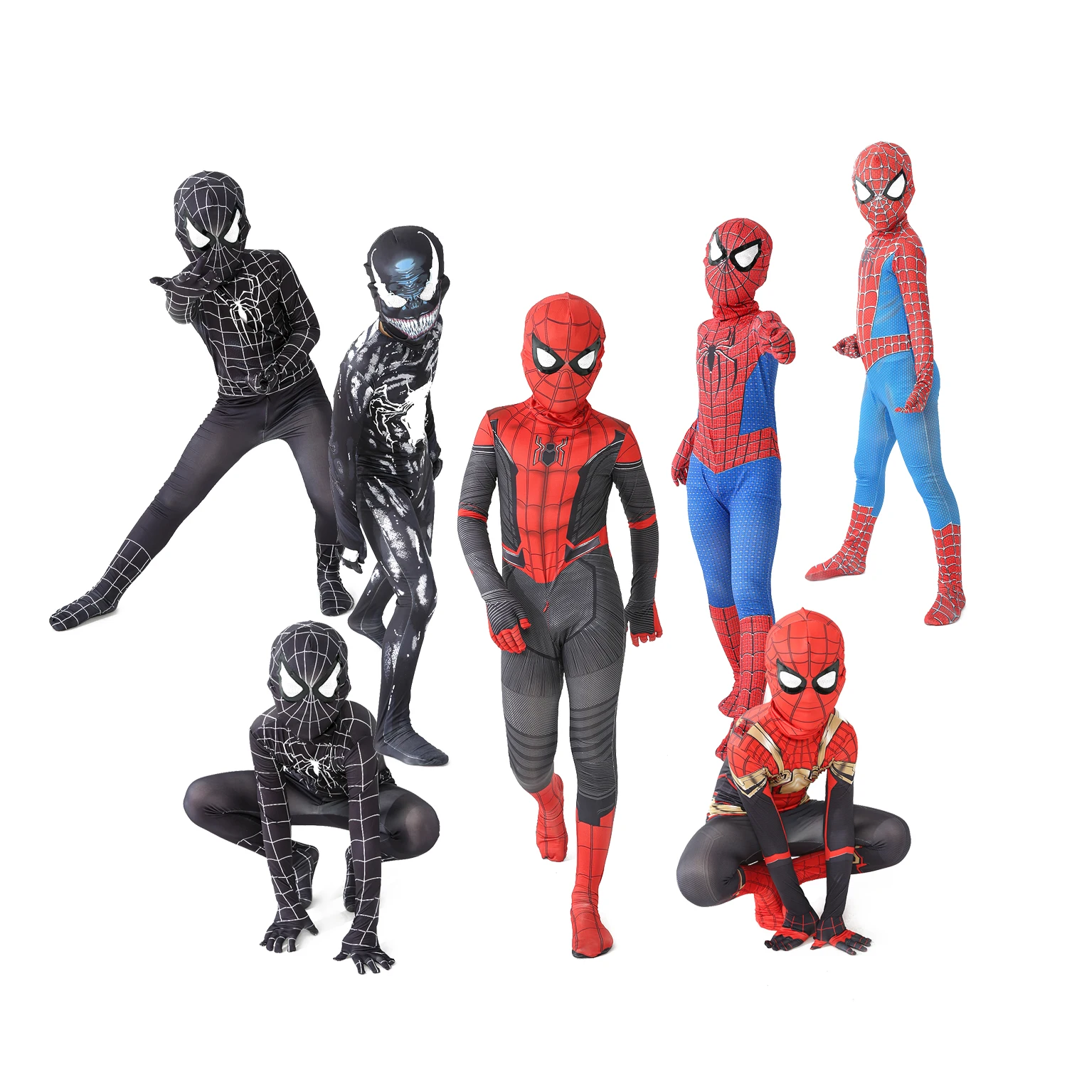 Superhero Cosplay Props 12 Style Spiderman Black Panther Venom Halloween