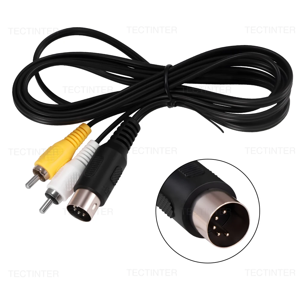 SEGA Audio Video Cable RCA For Genesis 1