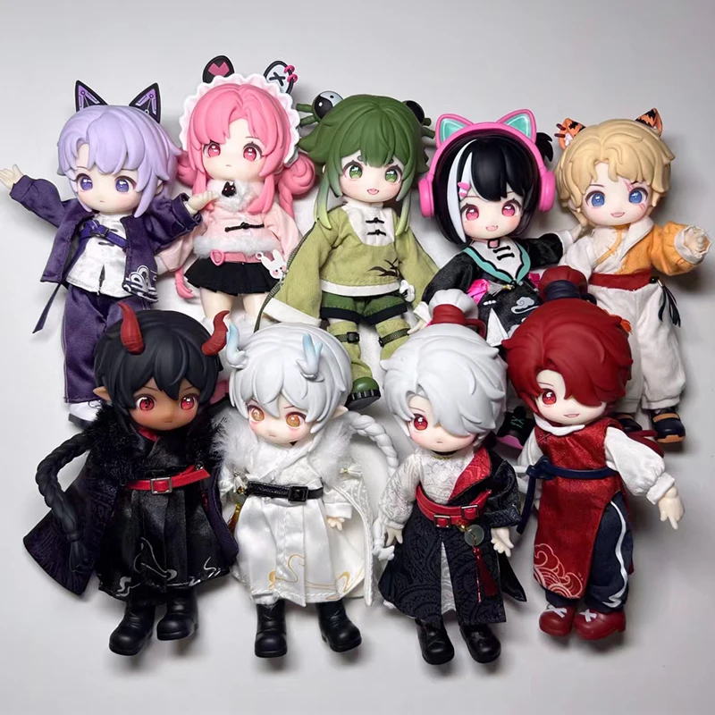 

Cute Nagi Ob11 Mjd Bjd Doll Study Tour Season Series Action Figure Movable Joint Figurine Anime Collection Model Doll Toy Gifts