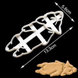 Corgi Dog Shaped Cookie Cutter Set for Kids - Adorable Biscuit Baking Tool (03)