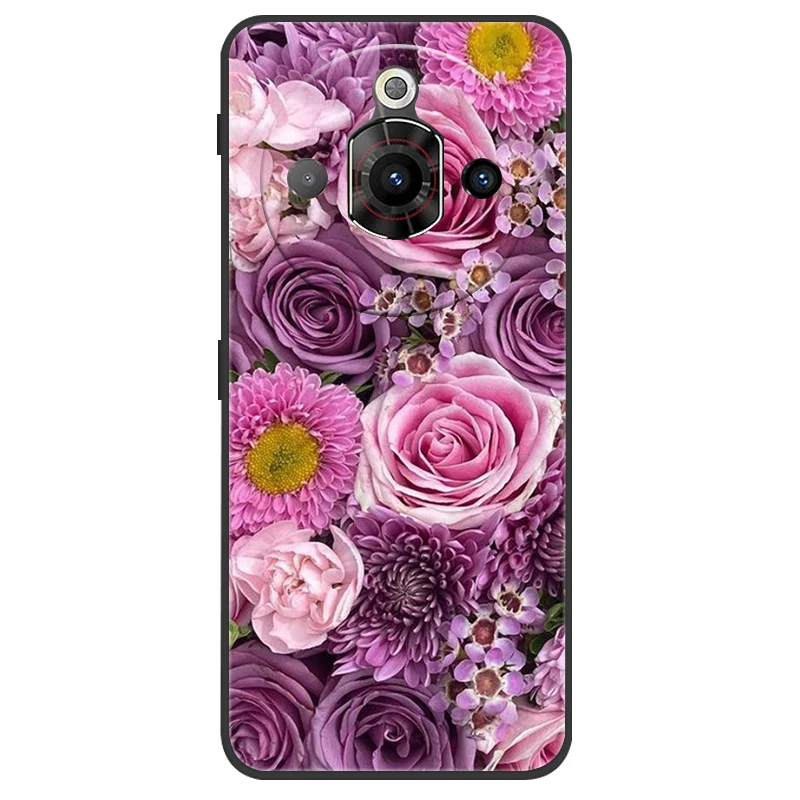 ZTE Nubia Focus Pro Black Silicone TPU Soft Phone Cover - Protective Back Shells