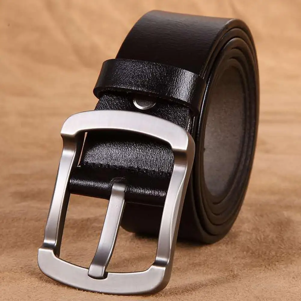 

Belt Stainless Men Belt Smooth Pants Matching Trendy Lightweight Men Waist Belt