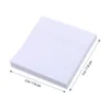 3 Pcs Student Stationery White Sticky Notes Notepad Blank Schedule Planning Paper Square Self Pads 6