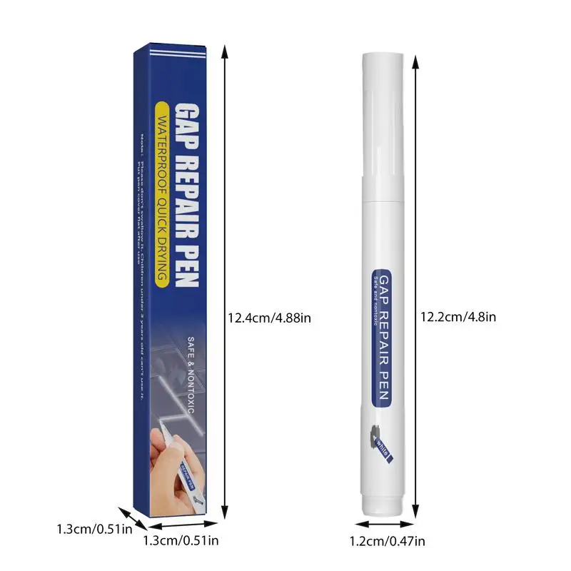 Grout pen pack tile grout paint pen tile touch up repair marker waterproof marker wall seam floor seam repair tools