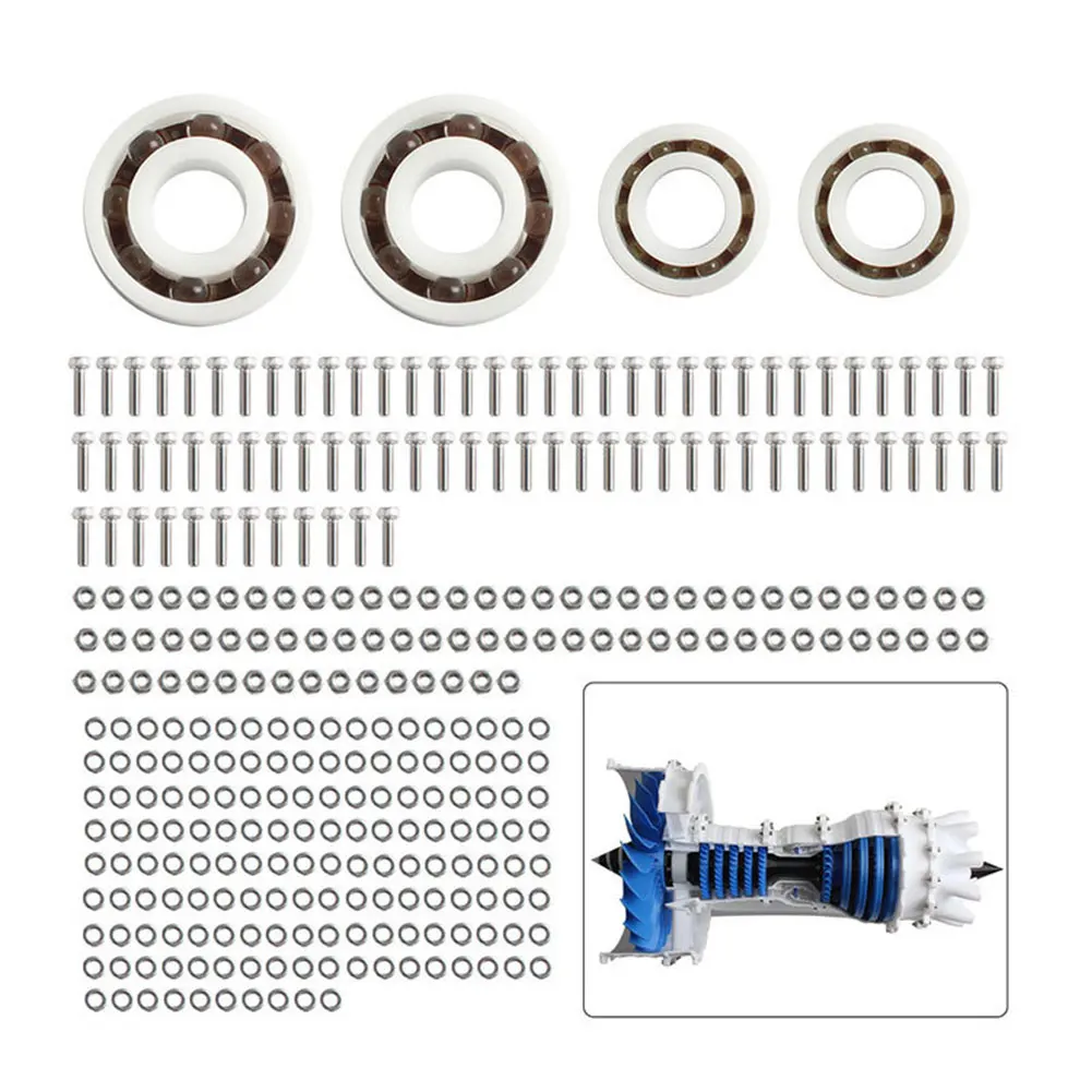 Bambu Lab 3D 프린터 크리에이티브 모델용 하드웨어 키트, 에어로 엔진 액세서리, 하이 퀄리티 구성 요소