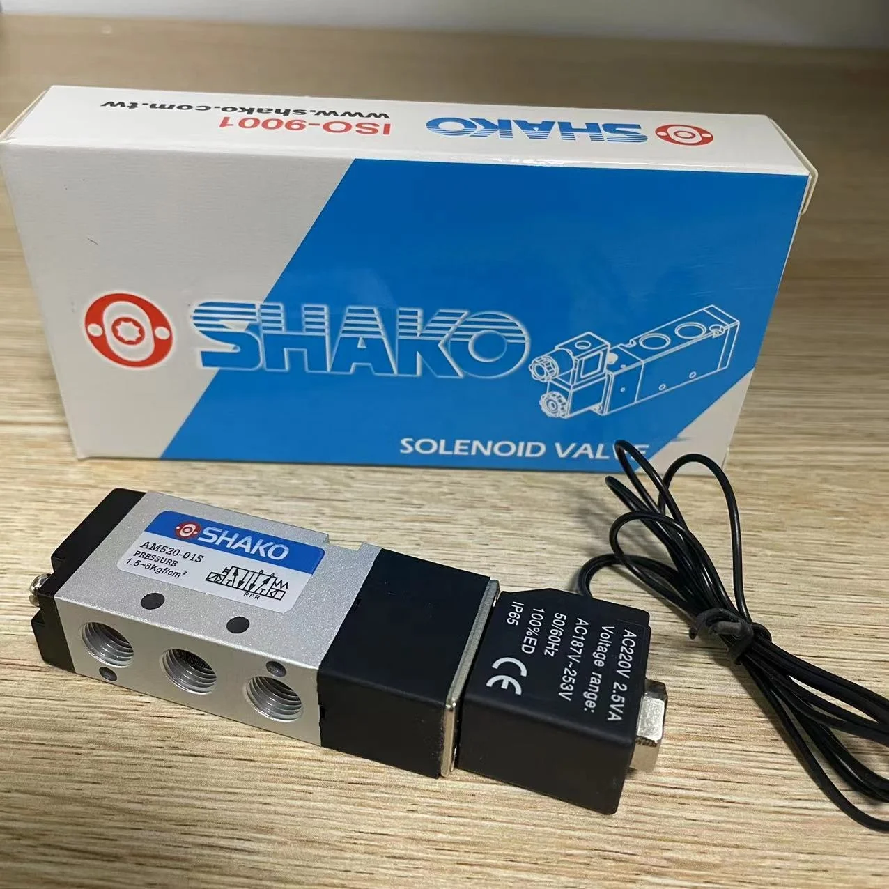 

Соленоидный клапан давления SHAKO AM520-01S
