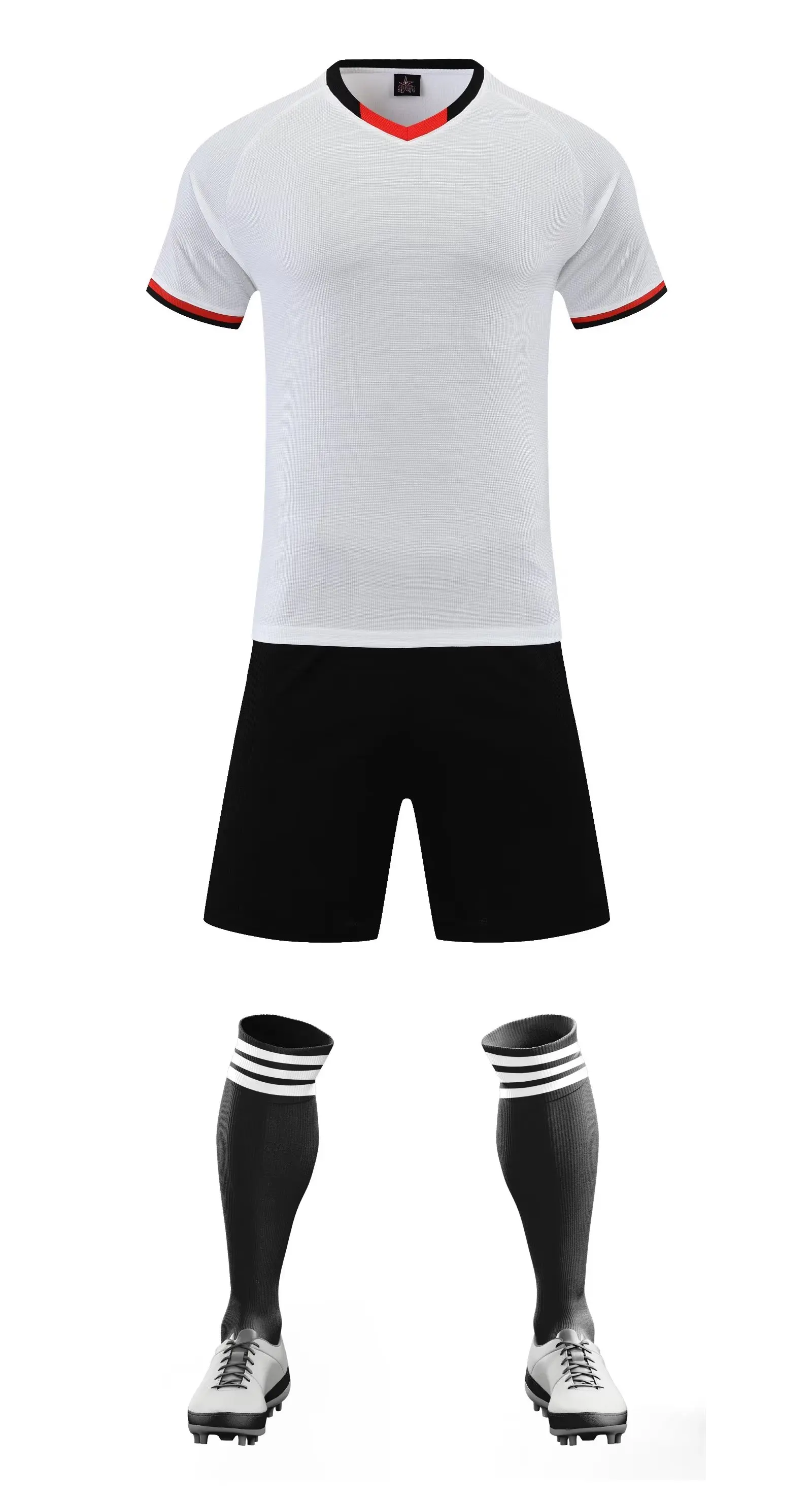 Wholesale Custom Full Sublimation New Design Men's Football Blank Jersey Breathable Football