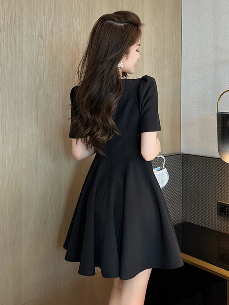 black funeral dress amazon Funeral Dress in Black for Women – Plus Size by Eva USA 3442 main image 1