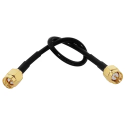 SMA Male to Male RF Connector Pigtail Extension Cable - 50CM (RG174)