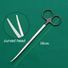 Nasal peeling blunt head scissors straight elbow tissue scissors 1pcs 5