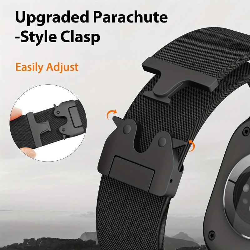 รูปสินค้า สายรัดนาฬิกาแบบ Parachute สำหรับ Apple Watch