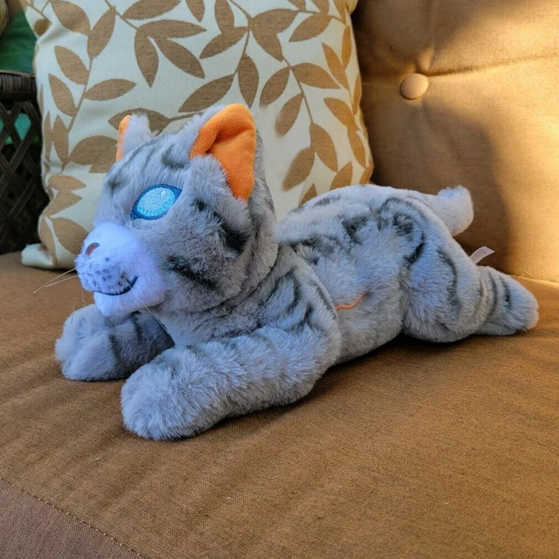 SET OF 3 LARGE PLUSH - Jayfeather, Graystripe and Firestar