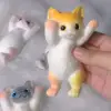 13cm Cartoon Cat Squeeze Toys Slow Rebound Cute Cat Fidget Toy Kids Adult Decompression Toy Creative Squishy Toy for Kids Adult 2