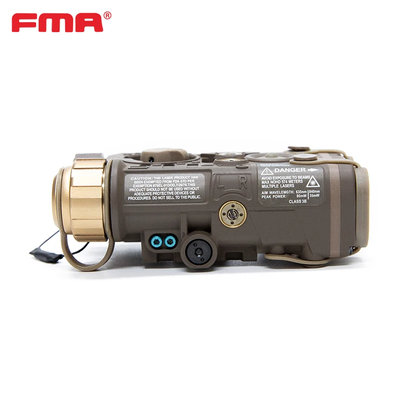 FMA Tactical LAB Mini PEQ-NGAL LED+Infrared Red Laser TB1398