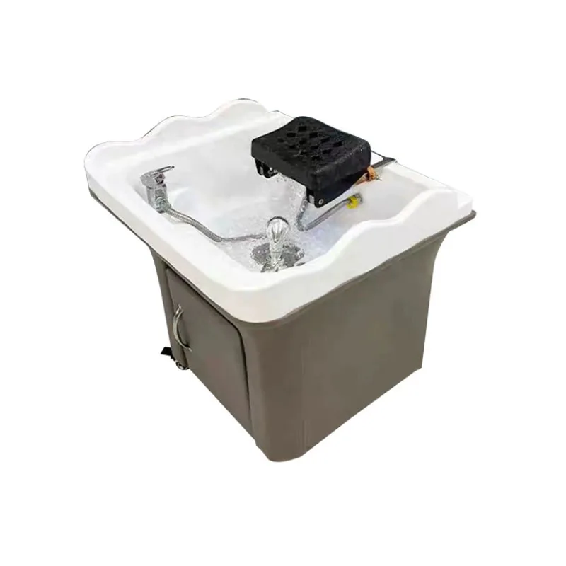 Mobile Hair Therapy Device, Hair Salon, Care Center, Shampoo Basin With Water Circulation, Fumigation, Head Massage, Shampo