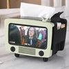 Multifunctional Tissue Box Holder For Home Living Room With Mobile Phone Slot Holder 2