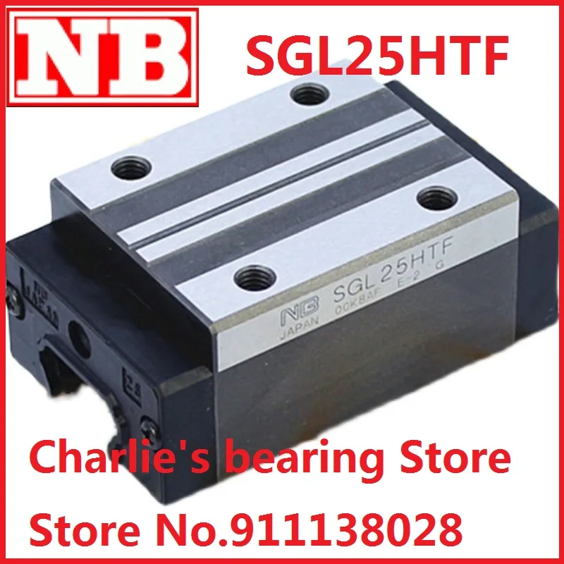 

1pc 100% brand new original genuine Japan NB brand linear guide blocks model SGL25HTF-Z