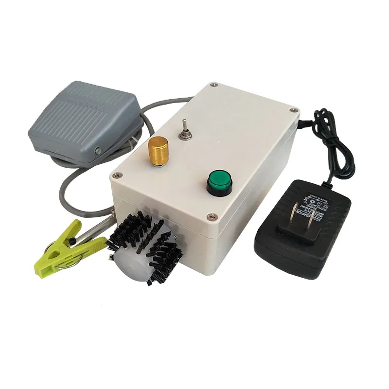 

Электрический скручивающий аппарат, устройство для регулирования скорости вращения проводов, плетения проводов для наушников