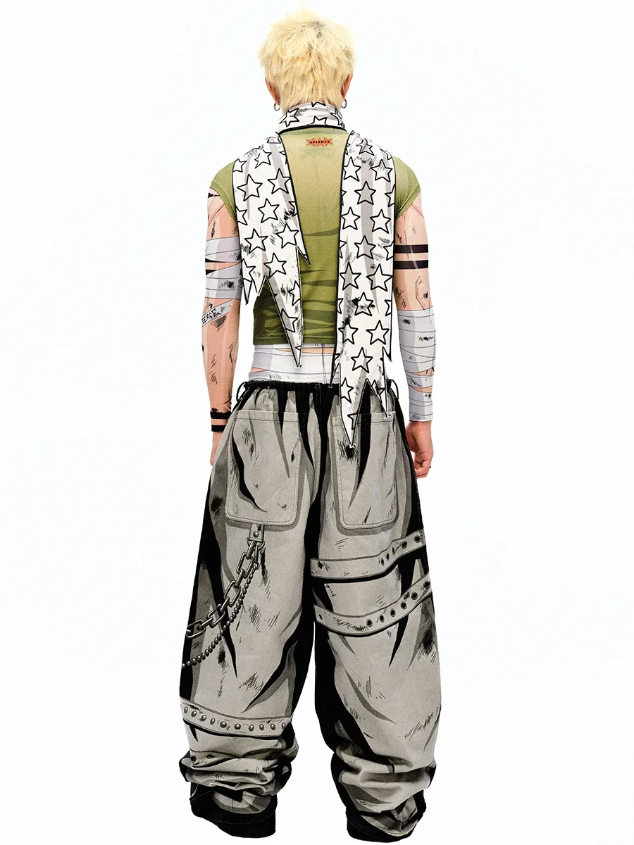 Five Pointed Star Scarf Cosplay