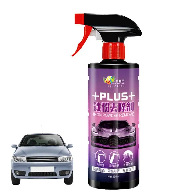 

ML Car Wheel Paint Surface Iron Powder Remover Body Derusting Cement Concrete Dissolution Cleaning Agent With Towel