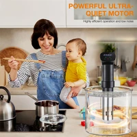 Cuiseur Sous Vide étanche 1800W, circulation par Immersion, cuisson précise avec affichage numérique LED, chauffage intelligent pour mijoteuse 4