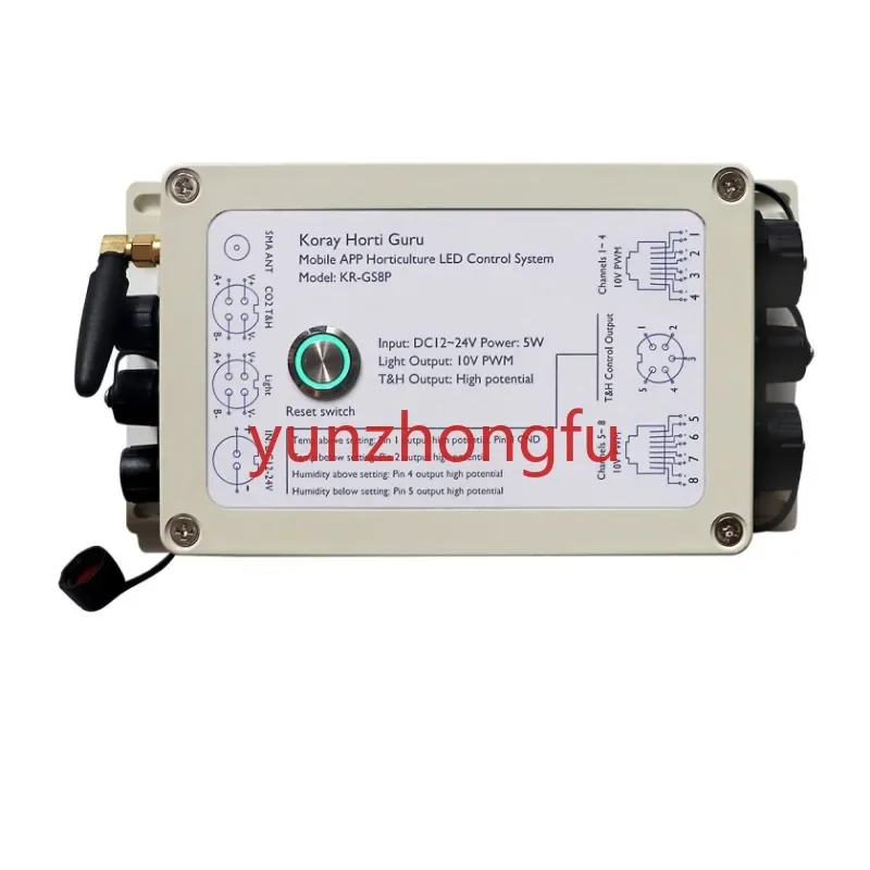 

For GS8P WiFi APP smart control LED Grow Light Controller