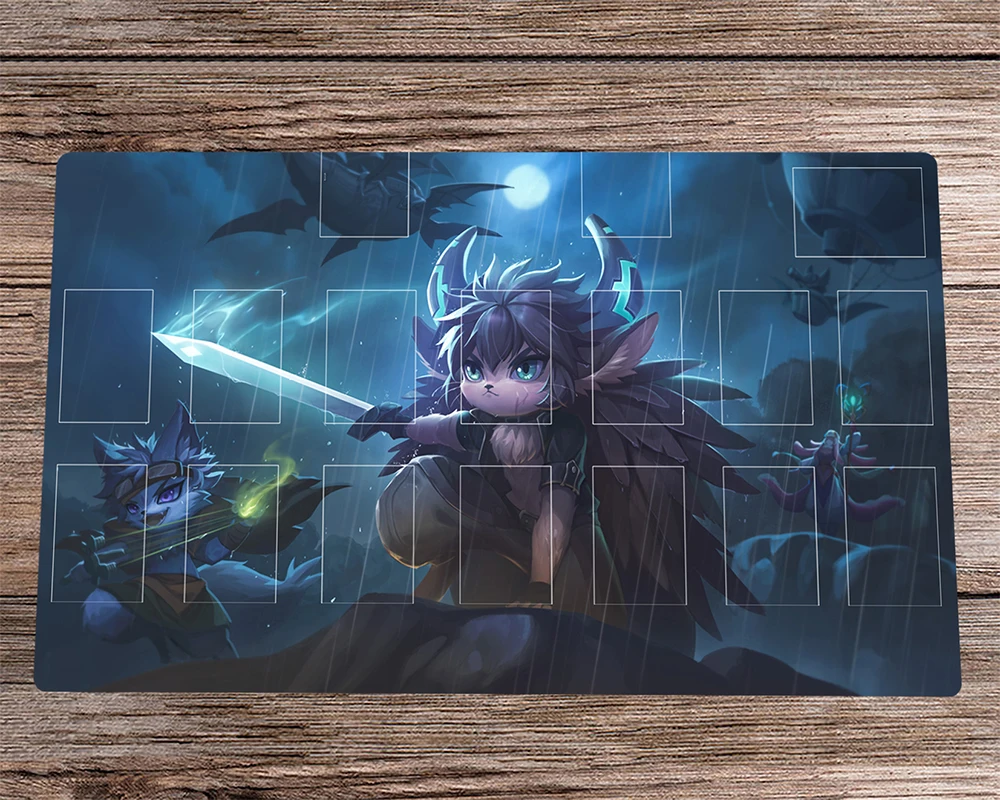 

Игровой коврик YuGiOh Recon Scout, меховой аренда, игровой коврик TCG, играющий в карты, игровой коврик для настольной игры, Настольный коврик и бесплатный мешок, Аниме Коврик для мыши 60x35 см