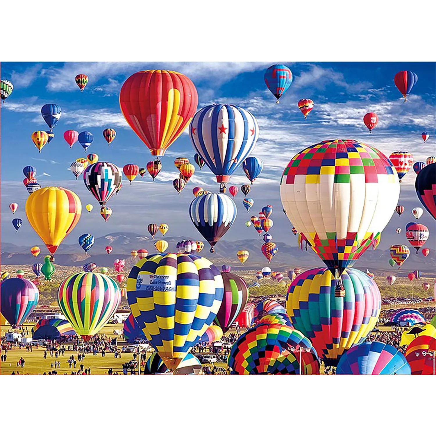 Puzzle 1000 pièces Montgolfières